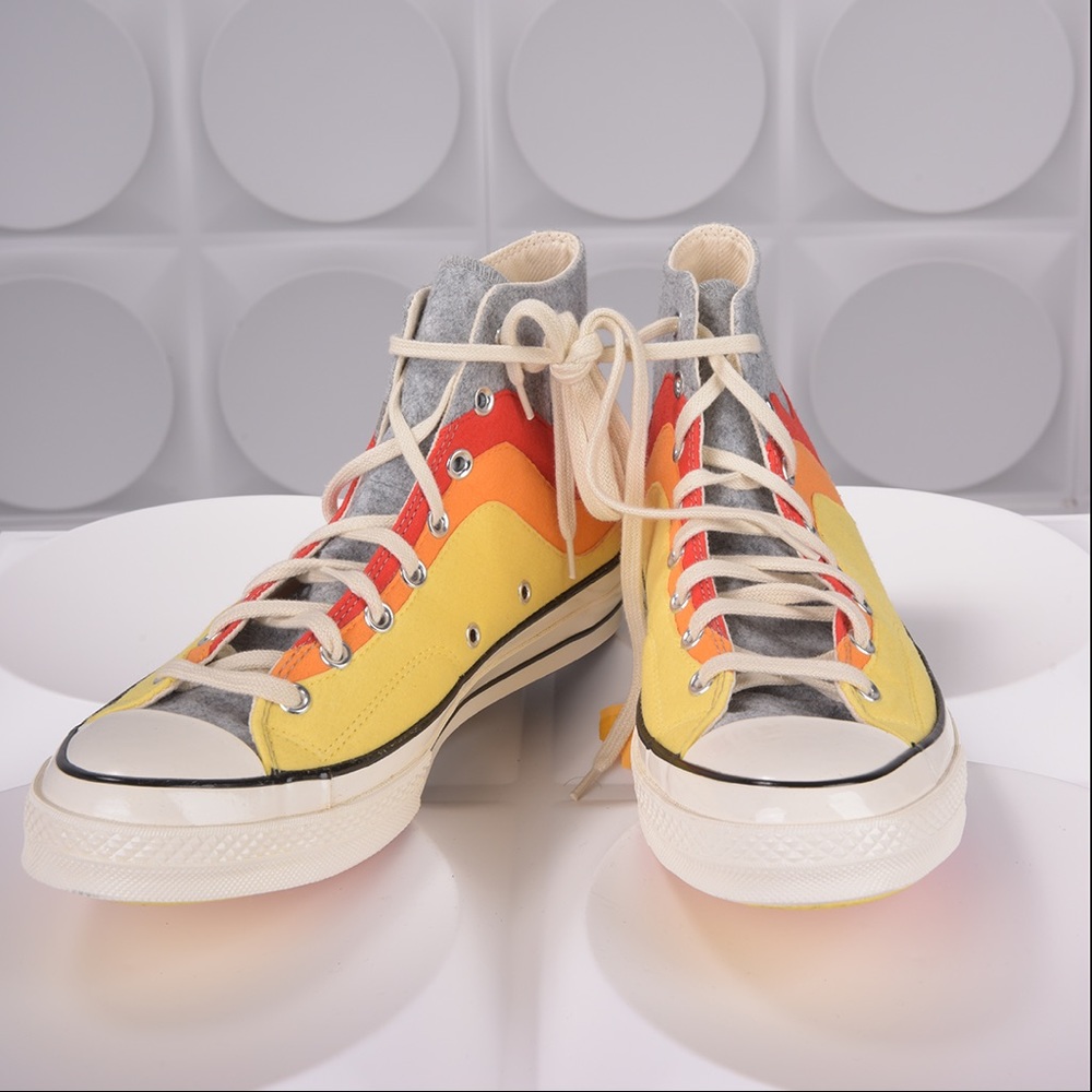 Mens Converse High Chuck 70 | Thermo Felt | Storm front |Canvas Felt NWOB| Sz 11